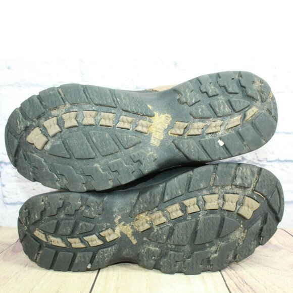 LL Bean Storm Chaser Brown Leather Insulated Chelsea Duck Boots Size 10.5 M - Picture 9 of 9